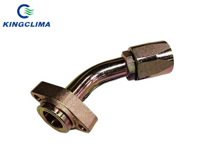 45 Degree Flat Heat Self-Lock Low Pressure 28mm Bus AC Fitting